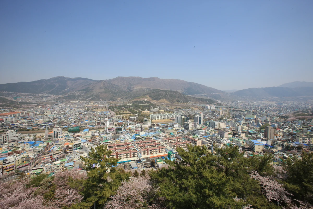 황산공원 - 양산시 여행
