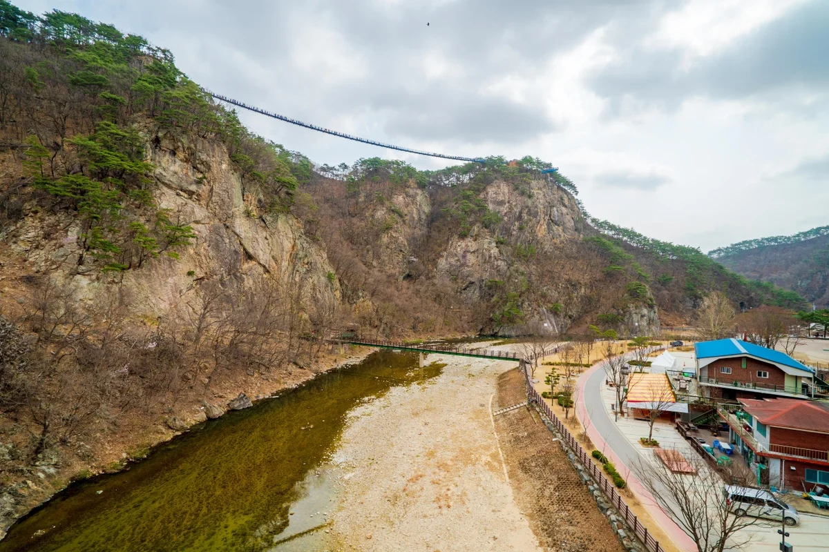 소금산 출렁다리 - 여행 여행