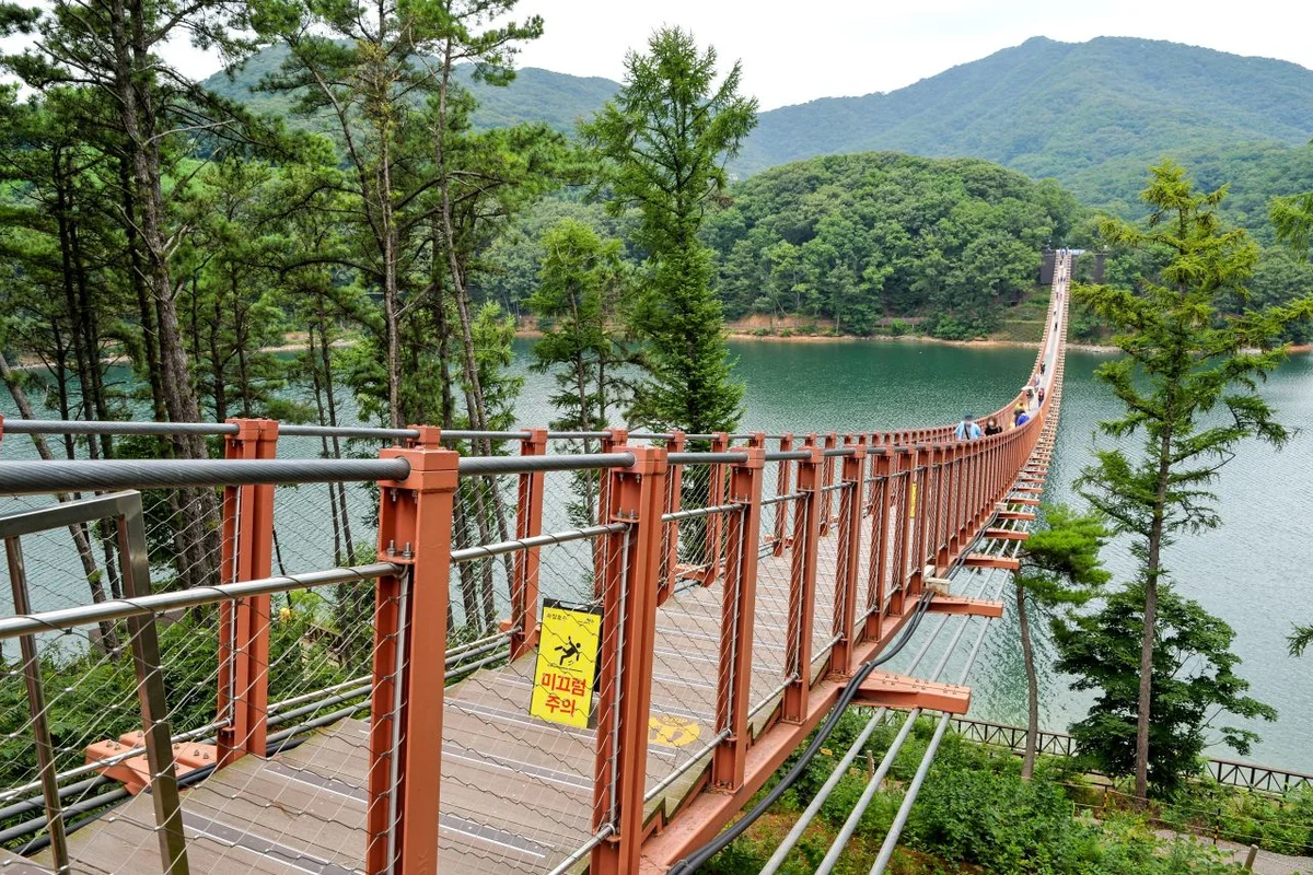 마장호수 출렁다리 - 파주 여행